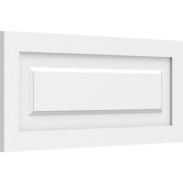 Ekena Millwork Harrison Raised Panel Decorative Wall Panel, 28"W x 12"H x 5/8"P WALP28X12X062HAR - main